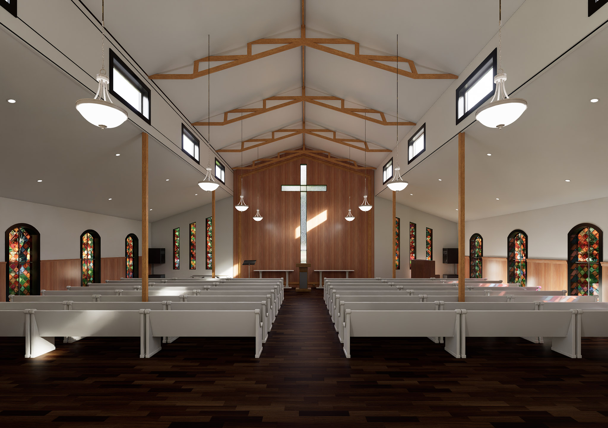 6 heartland church int scene 1