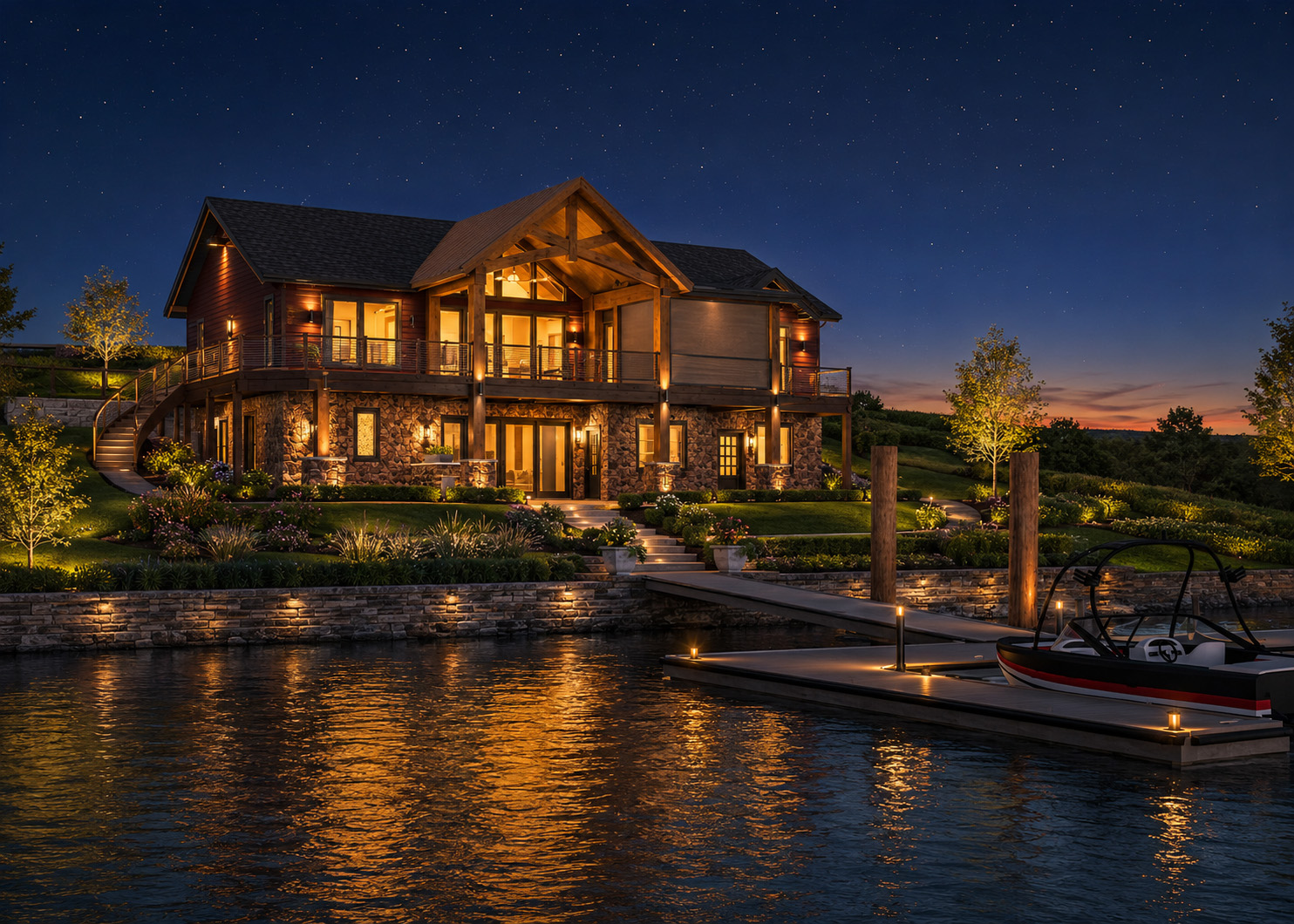 goddard lake view rendered